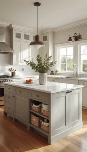 Include Built In Storage in the Island