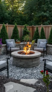 Incorporate Gravel or Stone Flooring