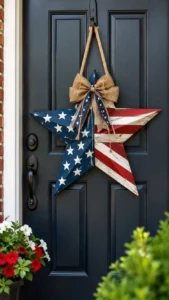 Make a Painted Wooden Star Hanger