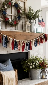 Make a Simple Patriotic Garland