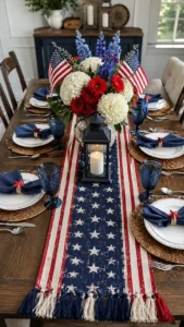 Match Napkins with the Runner Colors
