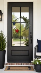 Minimal Patriotic Wreaths for a Clean and Modern Style