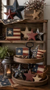 Mix Small Signs with Star Decor