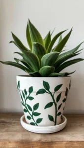 Paint Leaves and Botanical Patterns