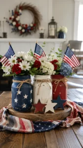 Paint Mason Jar Vases