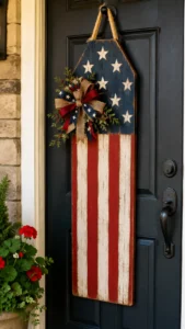 Paint a Flag Inspired Wooden Board
