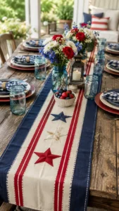 Pair the Runner with Low Centerpieces