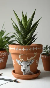 Personalized and Themed Terracotta Pots