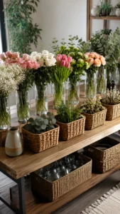 Separate Flowers by Type or Size
