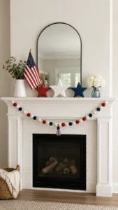 Small Patriotic Mantle Ideas for Simple Spaces