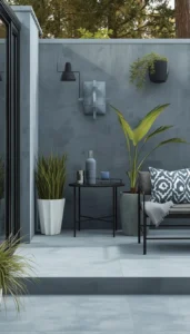 Try Soft Blue or Cool Toned Surfaces