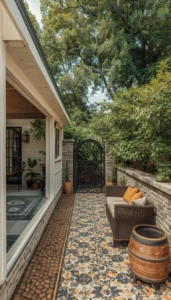 Two Tone and Patterned Concrete Designs