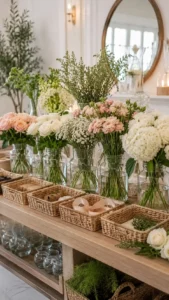 Use Clear or Matching Containers