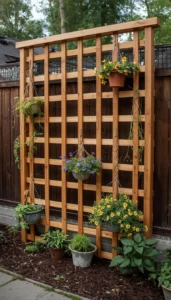 Use Evenly Spaced Wooden Slats for Structure