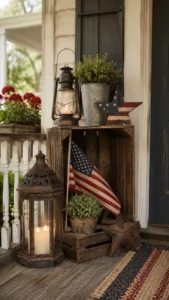 Use Lanterns and Wooden Crates for Height