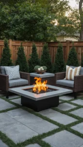 Use Modern Minimal Fire Pit Shapes