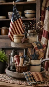 Use Patriotic Dish Towels and Linens