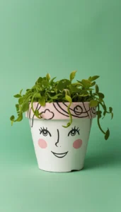Use Plants as Hair Styling Elements