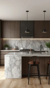 Use Quartz or Stone Countertops