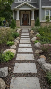 Use Stone or Paver Paths