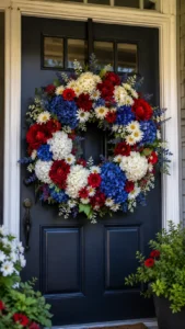 Use a Full Floral Base for a Fresh Welcome