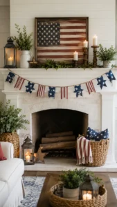 Use a Star or Flag Banner