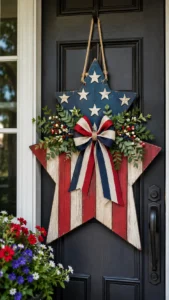 Use a Wood Cutout with a Welcome Message