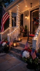 Wrap String Lights Around Railings