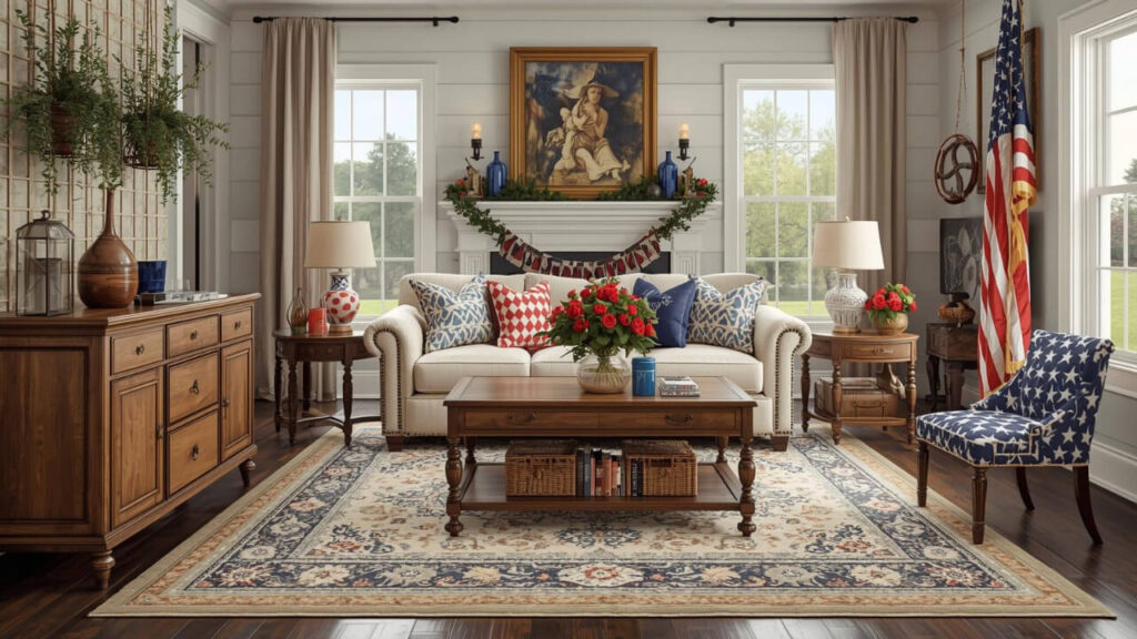 farmhouse patriotic decor
