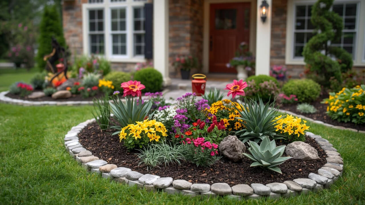 flower beds ideas