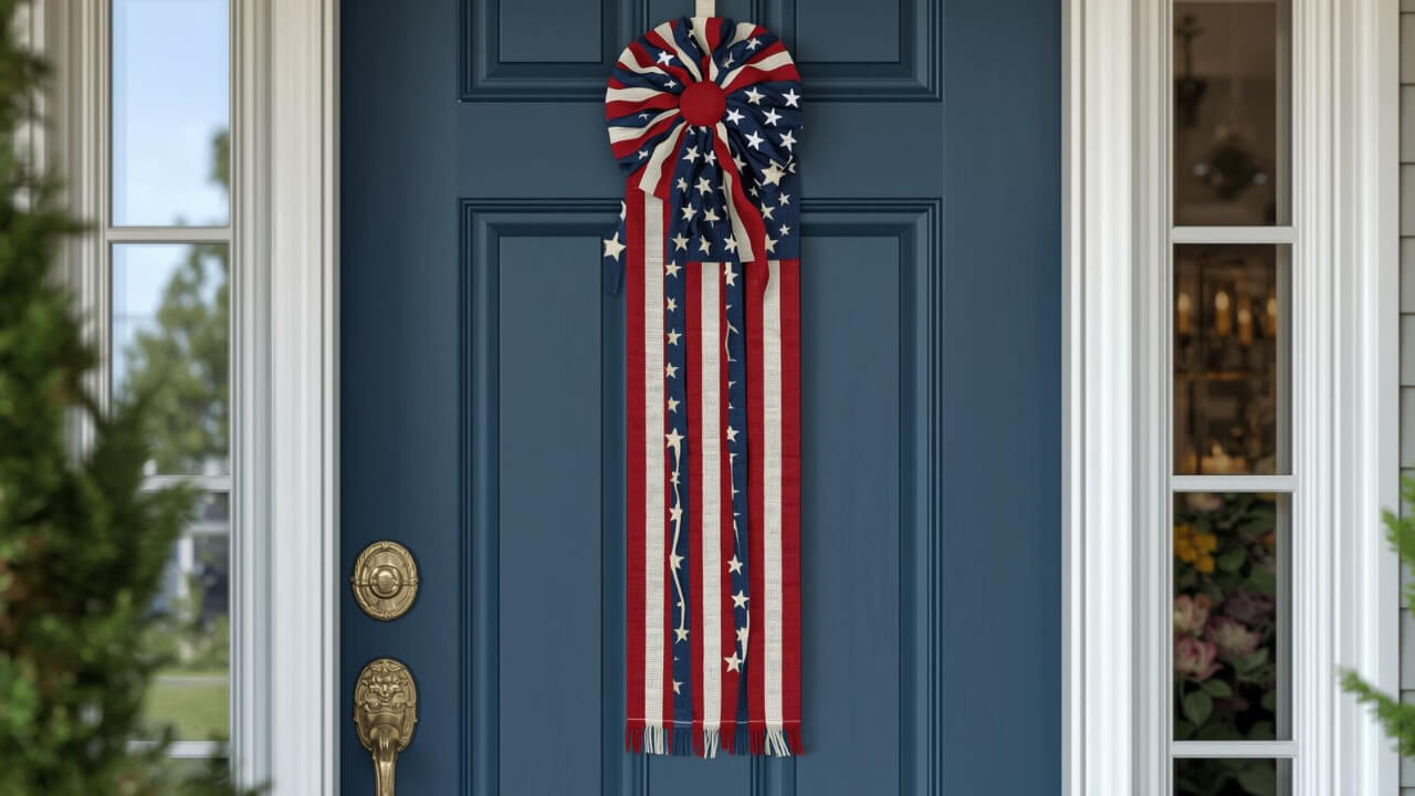 patriotic door hanger