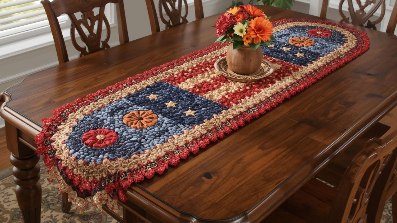 patriotic table runner