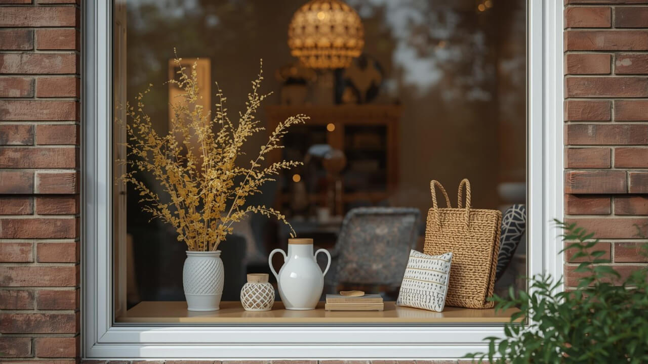 summer window display