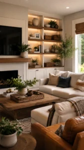 Add Built Ins or Shelving