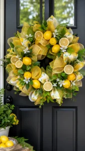 Add Faux Lemons for Dimension
