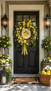 Add a Lemon Welcome Sign