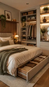 Bedroom Storage and Organization Ideas for a Clean Look