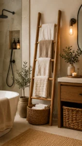 Choose a Wooden Ladder for Warmth