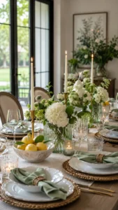 Elegant Summer Tablescapes for a Polished Dinner Setting