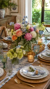 Floral Summer Tablescapes for a Fresh Garden Inspired Look