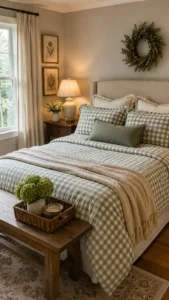 Guest Room Gingham Bedding Ideas for a Welcoming Stay