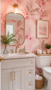 Keep Bathroom Decor Light and Simple