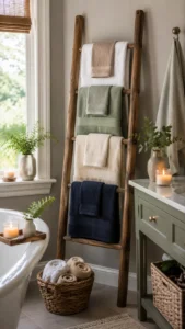 Layer Towels by Color and Texture