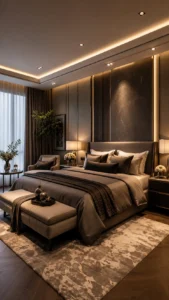 Luxury Bedroom Interior Design for a Hotel Inspired Space