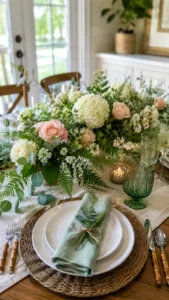 Pair Flowers with Greenery for Texture