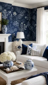 Pair Navy with White Trim