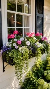Summer Window Box Displays for Colorful Curb Appeal