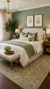 Try a Soft Blue or Green Wall