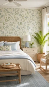 Use Calm Patterns in Bedrooms