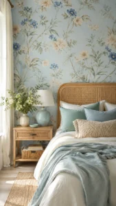Use Calm Prints in Bedrooms
